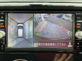 ナビ画面でもアラウンドビューモニターをご確認いただけます!さらに狭い場所に駐車するときに大きな画面で確認できるのは便利ですね!!