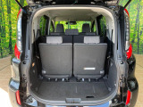 普段のお買い物や通勤、送迎等に十分な荷室スペースを確保しております。セカンドシートを倒すと、大きな荷物の積載も可能です♪