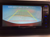 バックカメラ付きです。モニターでリヤが確認できるので安心ですね!