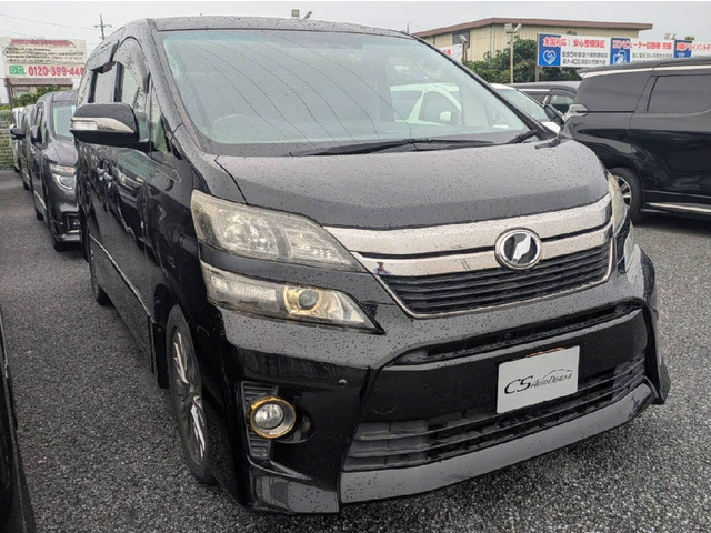 ヴェルファイア 2.4 Z ゴールデンアイズ 後席モニター 両側パワスラ
