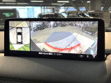 【360&deg;ビューモニター】専用のカメラにより、上から見下ろしたような視点で360度クルマの周囲を確認することができます☆死角部分も確認しやすく、狭い場所での切り返しや駐車もスムーズに行えます。