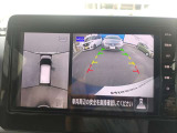 アラウンドビューモニター装備なので狭いところでも周囲を確認出来るので安心ですね。日産純正ナビMJ321D-W装着です。
