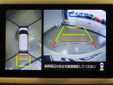全方位モニター付きです。