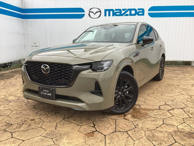 CX-60 3.3 XD ハイブリッド ドライブ エディション バーガンディレザーPKG ディーゼ...