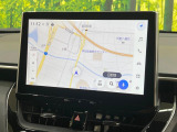【10.5インチナビ】高級感とインパクトのある大画面ナビを装備。各種オーディオ操作はもちろん、スマホ連携もできる利便性の高いナビです♪