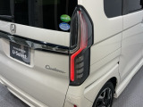 視認性がいいテールランプ。後続車にも存在をアピール。