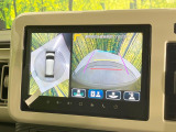 【全方位モニター用カメラ】専用のカメラにより、上から見下ろしたような視点で360度クルマの周囲を確認することができます☆死角部分も確認しやすく、狭い場所での切り返しや駐車もスムーズに行えます。