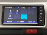 ブルートゥースに接続することにより、スマホに入ったお気に入りの音楽を車内で楽しむことができます♪あると本当に便利な機能になっています!