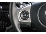 オーディオの音量調節が可能です!ハンドルにスイッチがついているので、運転中で目線を下げずに気軽にできちゃいます♪