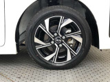 純正14インチアルミ!タイヤサイズは155/65R14です