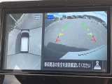 インテリジェント アラウンドビューモニター(移動物 検知機能付)空から見下ろしているかのような映像をディスプレイに映し出し、スムースな駐車をサポートします。