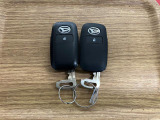 【スマートキー】 スマートキーを携帯していれば、ドアハンドルのボタンを押すだけでロックの解除ができます。