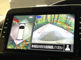 【アラウンドビューモニター】専用のカメラにより、上から見下ろしたような視点で360度クルマの周囲を確認することができます☆死角部分も確認しやすく、狭い場所での切り返しや駐車もスムーズに行えます。