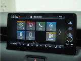 Honda純正ナビゲーション。直感的に操作できるよう工夫されてますので、マニュアルなしでも使えてしまします。