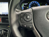 ステアリングスイッチ装備!運転しながら手元でオーディオの操作などができます。