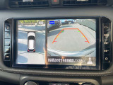アラウンドビューモニターは4方向のカメラで真上から車を見たようにモニターで確認ができる日産の自慢の装備です。前後センサーにより移動物検知、障害物検知をして画面に表示。是非実際の車で体感してみてください