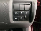 ヘッドライト光軸上下調整機能付き車両です。各種スイッチ部