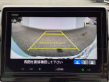 ☆バック時に後方がリアルタイム映像で確認☆駐車時や夜間のバック時に大活躍です☆