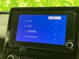 お好みの音楽やラジオを快適に楽しめるオーディオ画面です。ドライブの時間をより楽しく演出してくれますね。