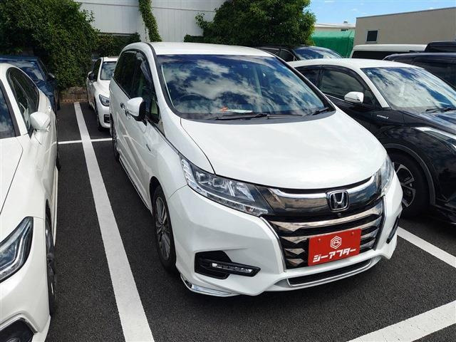 オデッセイ 2.0 ハイブリッド アブソルート EX ホンダ センシング 禁煙車 純正9イン...