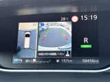 アラウンドビューモニターです!上空から貴方のお車をモニタニングしている様に車両の周りの安全確認が出来ます!