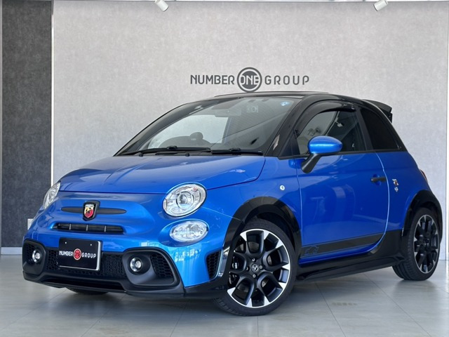 アバルト695 トリビュート 131 ラリー ガラスSR リアスポイラー ブレンボ製キャリ