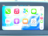 ●Apple Car Play:スマホとの有線接続で、ナビ・オーディオ再生などスマホのアプリ機能が画面でも使える便利機能です!
