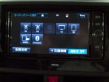 嬉しい装備です♪フルセグTV・DVD再生・Bluetoothオーディオに対応しています!!