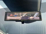 荷物をたくさん載せても後ろの確認が出来る便利なスマートルームミラー!