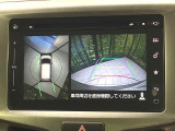 【マルチアラウンドモニター】専用のカメラにより、上から見下ろしたような視点で360度クルマの周囲を確認することができます☆死角部分も確認しやすく、狭い場所での切り返しや駐車もスムーズに行えます。