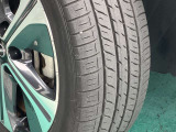 前のタイヤの状態です。