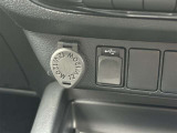 アクセサリーソケットが装備されています!