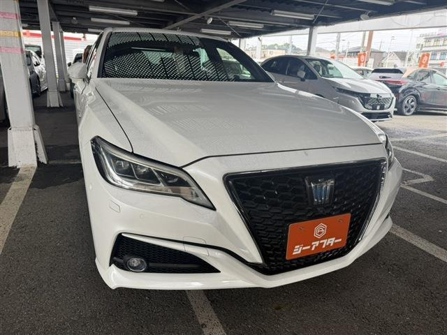 クラウン ハイブリッド 2.5 G 禁煙車 純正8型ナビ フルセグTV