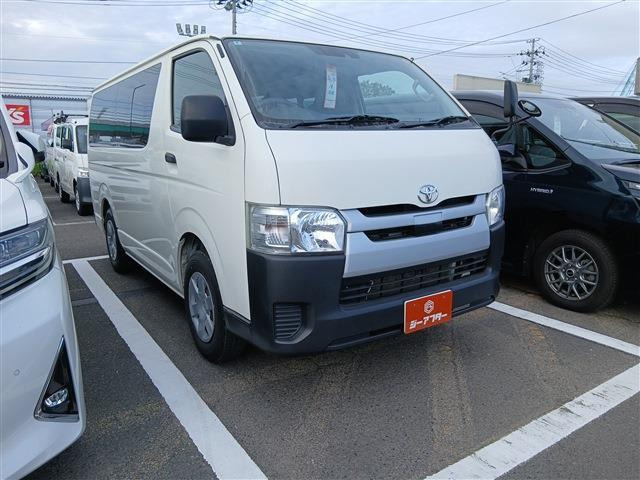 ハイエースバン 2.8 DX ロング ディーゼル 4WD 禁煙車 純正ナビ バックカメラ