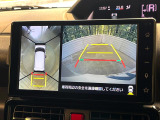 【パノラマモニター】専用のカメラにより、上から見下ろしたような視点で360度クルマの周囲を確認することができます☆死角部分も確認しやすく、狭い場所での切り返しや駐車もスムーズに行えます。