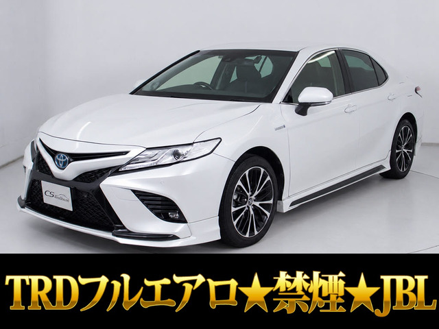 カムリ 2.5 WS レザーパッケージ TRDフルエアロ JBLサウンド ★禁煙★