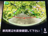後方確認をサポートするモニター画面。駐車時や狭い道での運転も安心です。安全運転のお供に最適です。