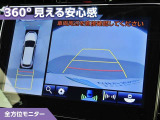 フロントモニター・サイドモニター・バックモニターを使用し、車を上から見たような映像で駐車が出来ます!