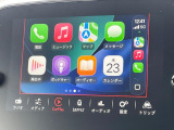 ●Apple Car Play:スマホとの有線接続で、ナビ・オーディオ再生などスマホのアプリ機能が画面でも使える便利機能です!