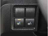 運転席、助手席にはシートヒーター機能を装備!電熱線を使用した暖房ですので、寒い季節や雨などで急に体が冷えてしまったとき等に便利で快適な機能です!