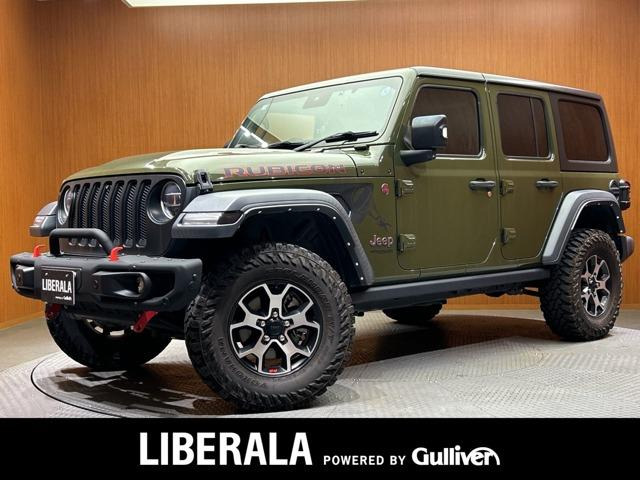 ラングラー アンリミテッド ルビコン サージグリーン 4WD 本革シート