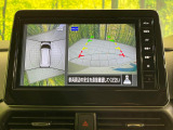 【マルチアラウンドモニター】専用のカメラにより、上から見下ろしたような視点で360度クルマの周囲を確認することができます☆死角部分も確認しやすく、狭い場所での切り返しや駐車もスムーズに行えます。