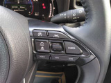 アクティブクルーズコントロール付きです。前車に追従しながら、設定した速度で走行可能です。