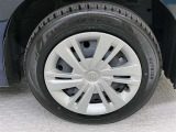 純正スチールホイール,キャップ付です!タイヤサイズは165/65R14
