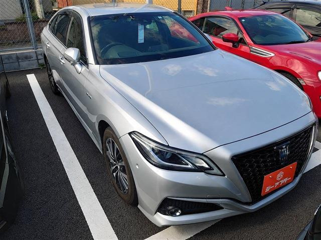 クラウン ハイブリッド 2.5 S 禁煙車 純正8インチナビ フルセグ