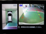 アラウンドビューモニターで車庫入れも空から見ている様に駐車できラクラクです。