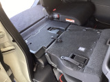 アイデア次第でいろいろな使い方ができる広くて使い勝手のいい荷室。