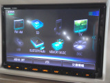 ディスプレイオーディオ。テレビ・ブルートゥースなどがご利用いただけます。