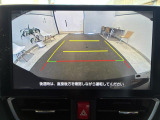 バックカメラが連動しているので後方の安全もモニターを通じて確認できます♪