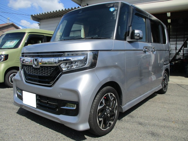 N-BOXカスタム G L ターボ ホンダセンシング ワンオーナー車・スマートキー・ホンダセン